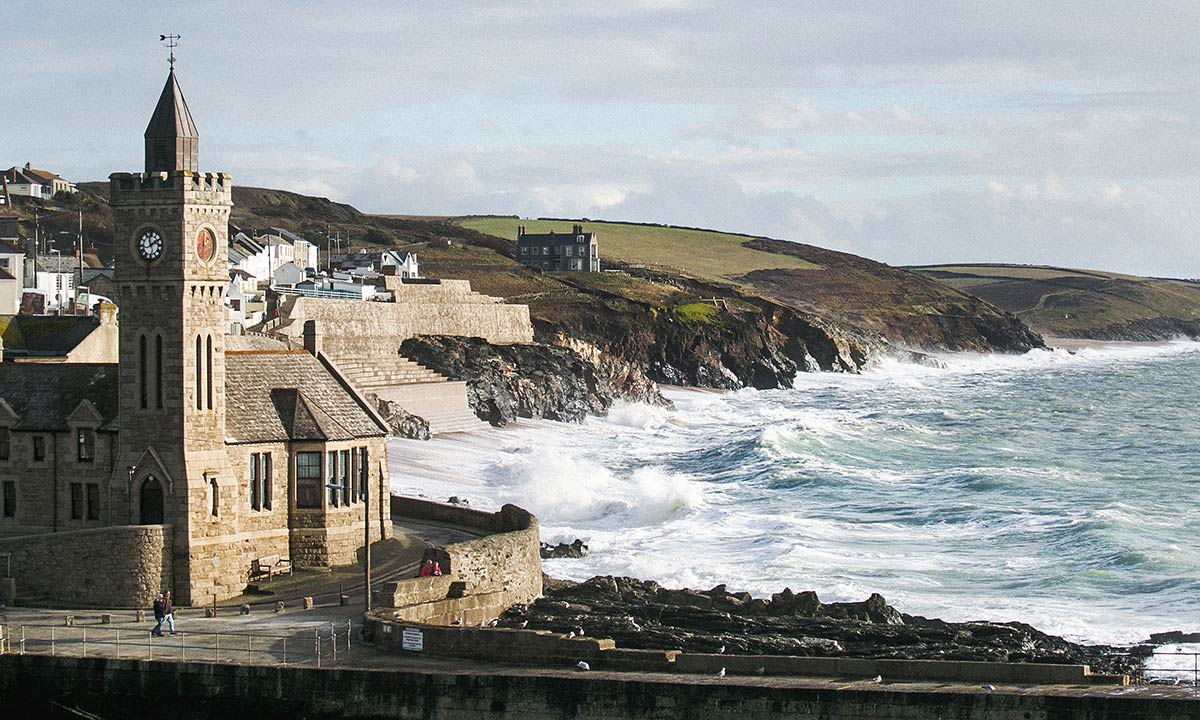 Porthleven has become famous as a storm-watching destination, and it’s easy to see why! But be sure to stay safe when storm-watching. 