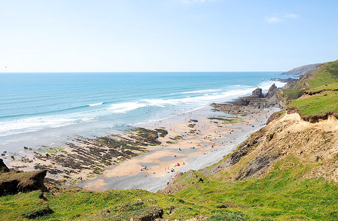 Sandymouth Bay