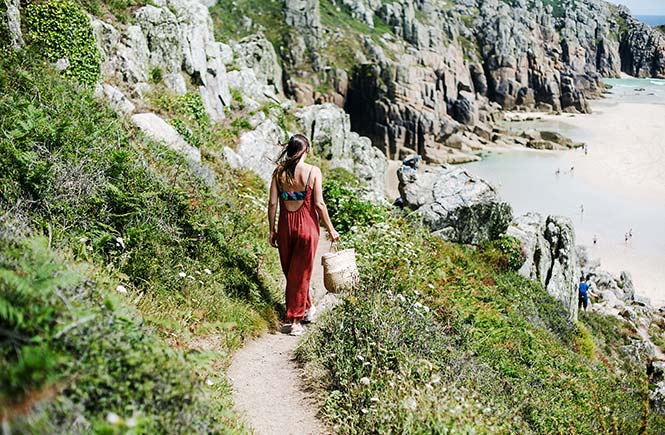 Walking the South West Coast Path in Cornwall