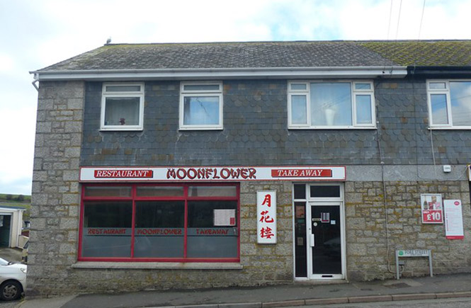 Moonflower Chinese and Cantonese takeaway in Porthleven