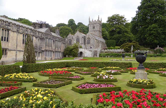The beautiful house and gardens at Lanhydrock