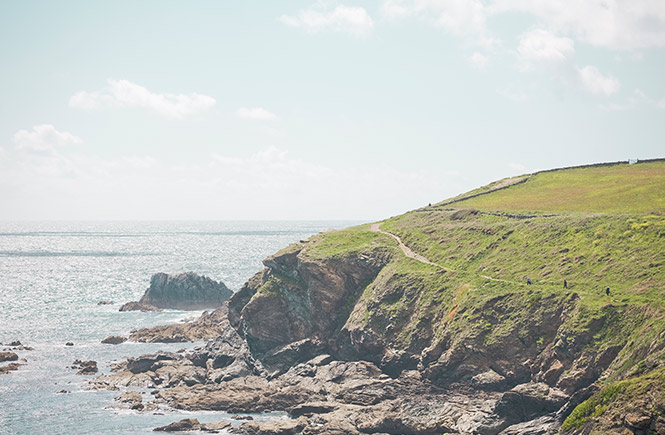 One of the many beautiful headlands you can see from Lizard Point