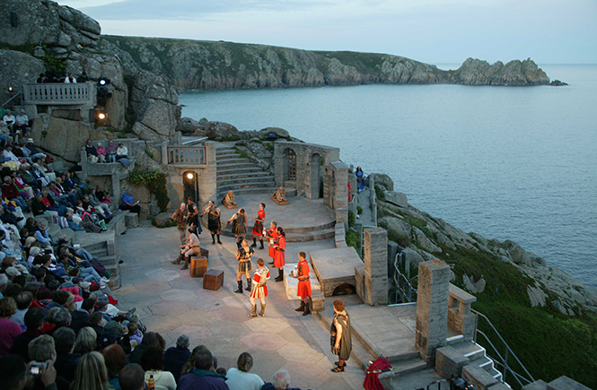 The Minack theatre