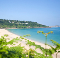 Sandy beaches in West Cornwall
