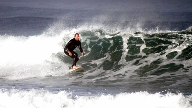 Chapel Porth Surfer