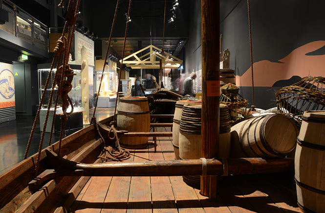 Climb-onboard-the-Viking-Trading-Ship---National-Maritime---Museum--Cornwall