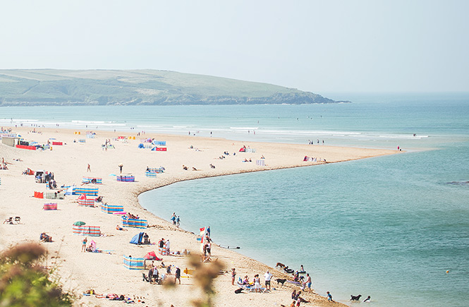 Crantock Beach. Newquay