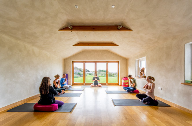 Yoga holidays in Cornwall