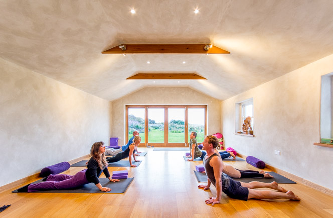 Yoga holidays in Cornwall 