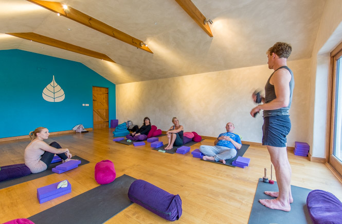 Yoga holidays in Cornwall 