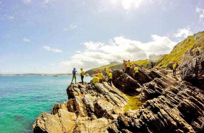 Coasteering in Newquay