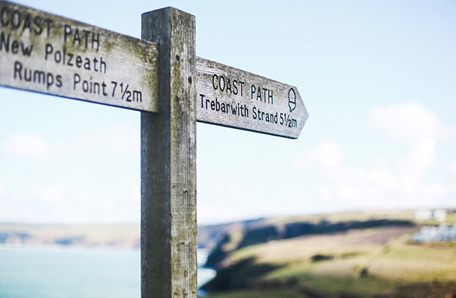 Polzeath Sign