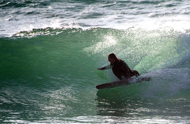 Porthleven Surfer