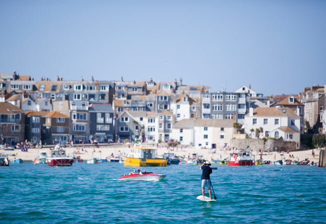 Stand-up paddleboarding