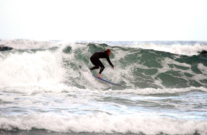 St Agnes Surfer