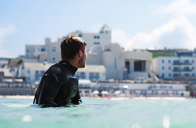 Tate St-Ives, Porthmeor beach