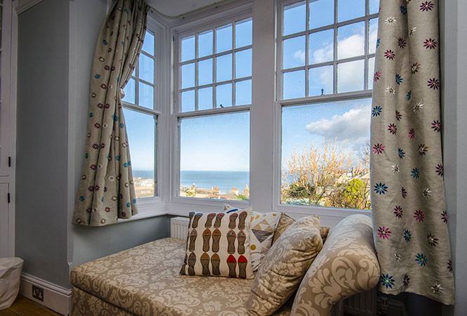 View over St Ives from Stuart Cottage