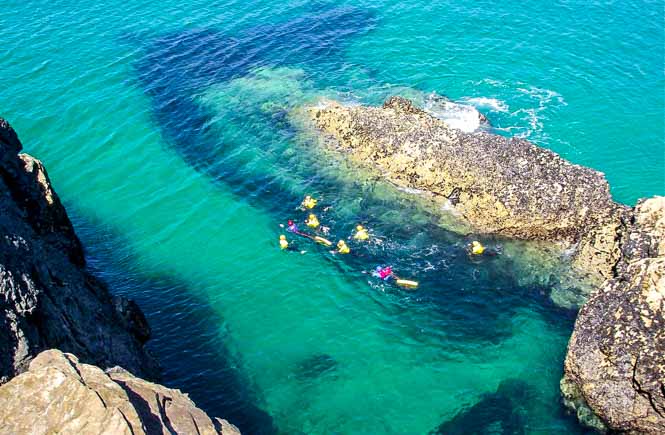 Coasteering in Cornwall