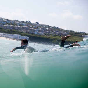 Surfing in St Ives