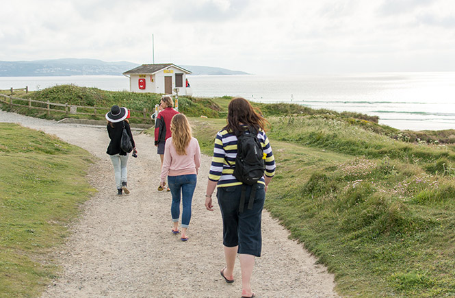 foraging on the Cornish coast