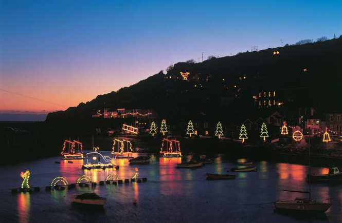 Mousehole Christmas Lights