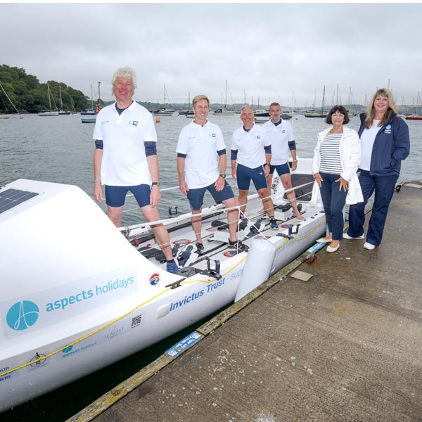 Aspects Holidays supports oar-some Atlantic row for youth mental health in Cornwall