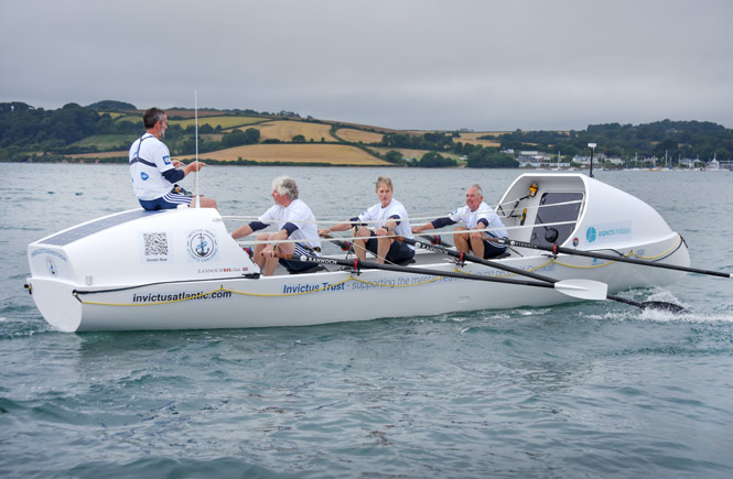 The Invictus Atlantic Row team 