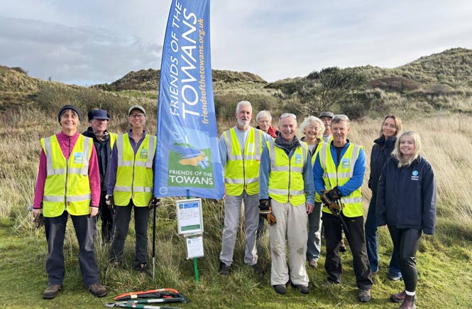 Friends of the Towans volunteer team