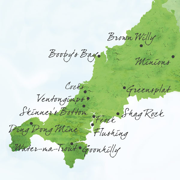 Funny place names in Cornwall