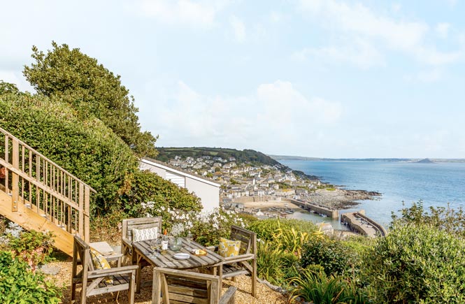 Stunning views over Mousehole by this cosy cottage