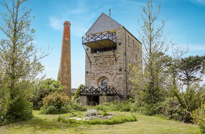 Converted Engine House for a holiday in Cornwall