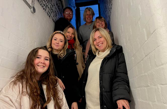 Aspects volunteers at Escape Rooms Cornwall in Penzance