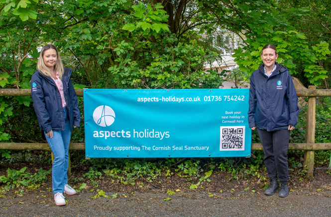 Aspects Holidays supports The Cornish Seal Sanctuary