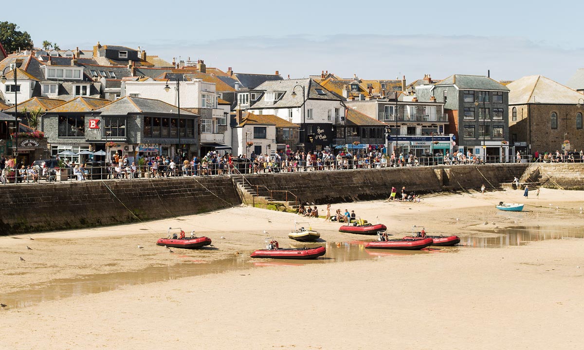 St Ives harbourfront