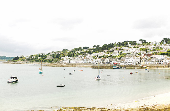 The pretty waterside town of St Mawes